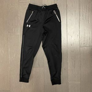 Boys Under Armour track pants